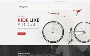 Bikes2Ride - Cycling WordPress Theme