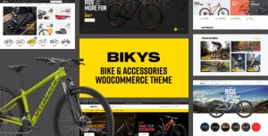 Bikys - Bike  Accessories Woocommerce Theme