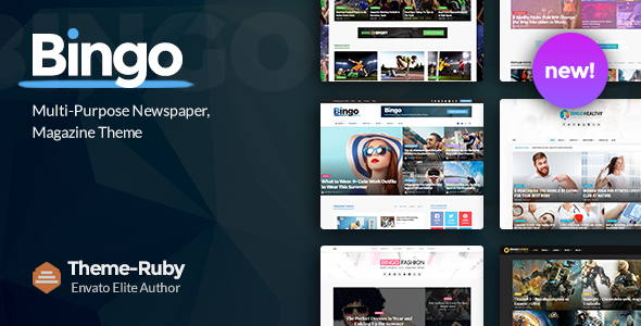 Bingo - Newspaper  Magazine WordPress Theme