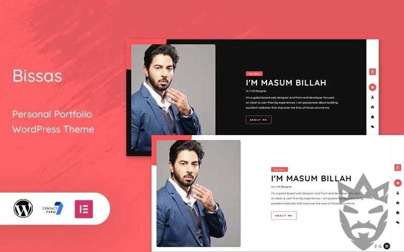 Bissas - Personal Portfolio WordPress Theme