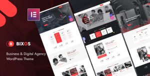 Bixos - Business  Digital Agency WordPress Theme