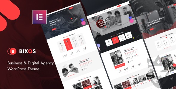 Bixos - Business  Digital Agency WordPress Theme