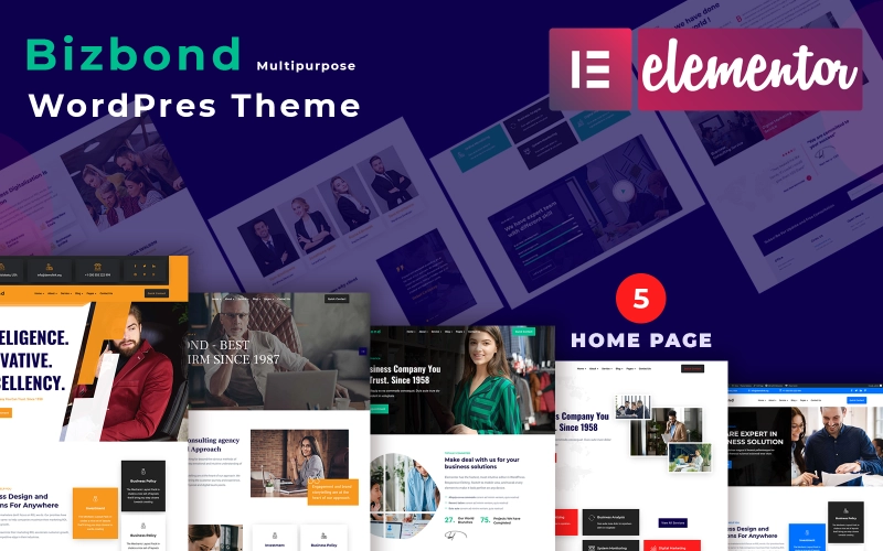 Bizbond - Best Multipurpose WordPress Theme