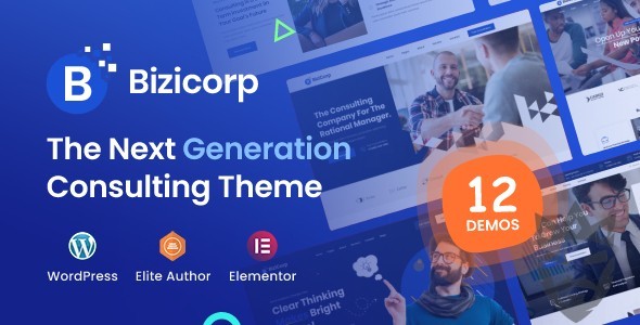 BiziCorp - Business Consulting WordPress Theme