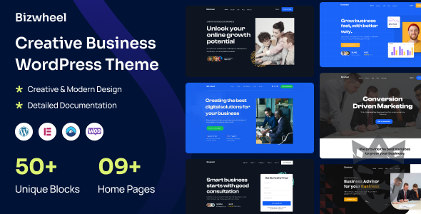 Bizwheel - Creative Business WordPress Theme