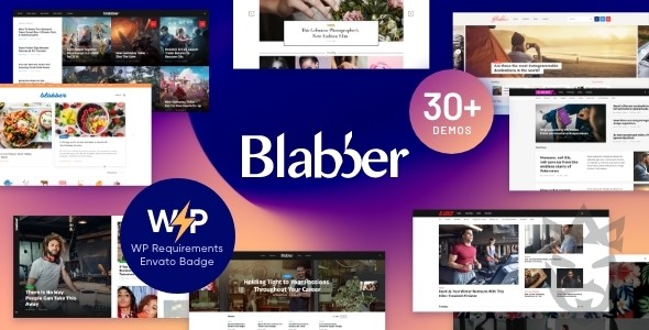 Blabber | Elementor Blog  News Magazine Theme