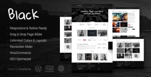 Black - Premium Multi-Purpose WordPress Theme