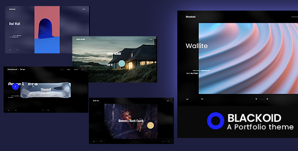 Blackoid - Creative Portfolio Theme