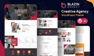 Blazin Agency – Creative WordPress Theme