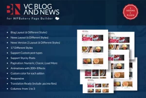 Blog and News Addons for WPBakery Page Builder WP