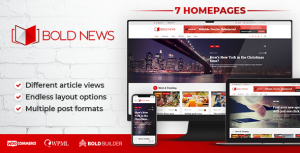 Bold News - Magazine  Newspaper WordPress Theme