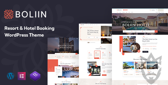 Boliin - Resort  Hotel Booking WordPress Theme