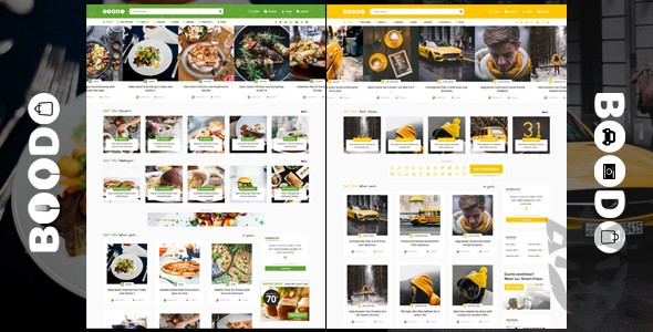 Boodo WP - Food and Magazine Shop WordPress Theme