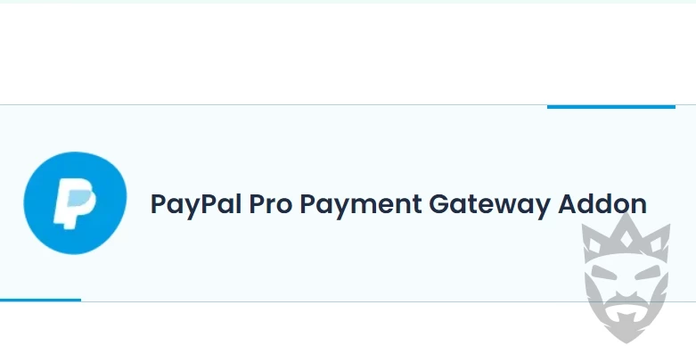 BookingPress - Paypalpro Payment Gateway Addon