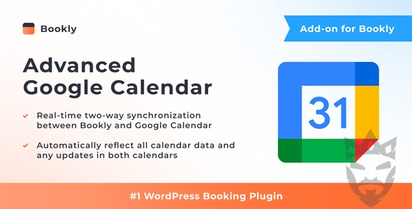 Bookly Advanced Google Calendar (Add-on)