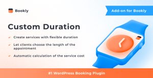 Bookly Custom Duration (Add-on)