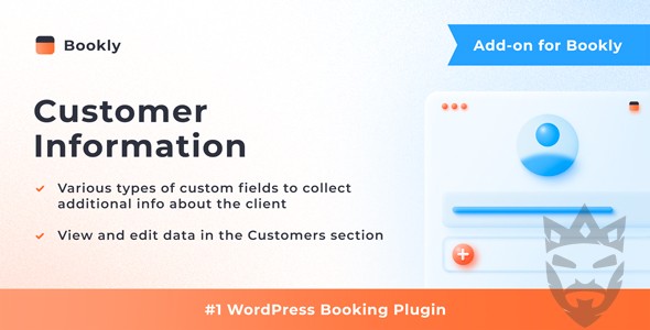 Bookly Customer Information (Add-on)