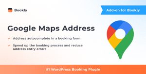 Bookly Google Maps Address (Add-on)