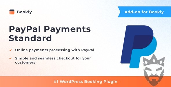 Bookly PayPal Payments Standard (Add-on)