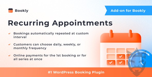 Bookly Recurring Appointments (Add-on)