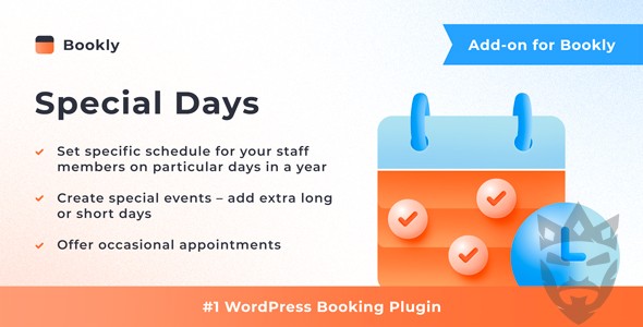 Bookly Special Days (Add-on)