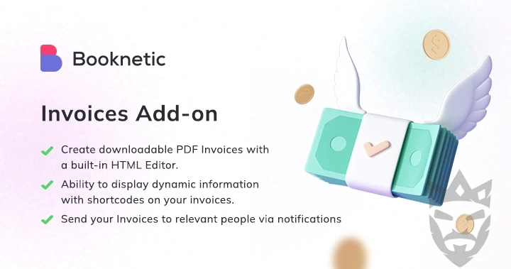 Booknetic – Invoices Addon