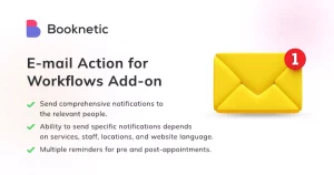 Booknetic – Workflow Email Addon