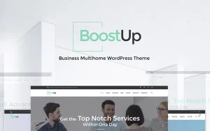 BoostUp Business Consulting WordPress Theme