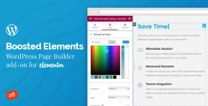 Boosted Elements | WordPress Page Builder Add-on for Elementor