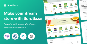 BoroBazar - Grocery Store WooCommerce WordPress theme