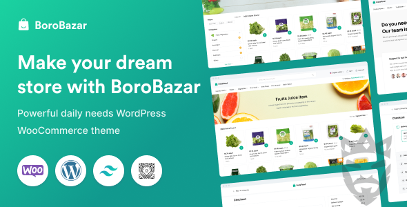 BoroBazar - Grocery Store WooCommerce WordPress theme