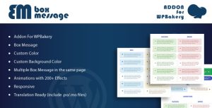 Box Message - Addons for WPBakery Page Builder WordPress Plugin