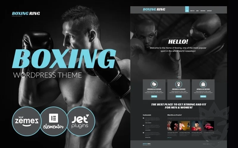 Boxing Ring - Boxing WordPress Theme