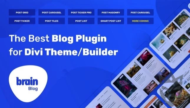 BrainBlog - Divi Post Modules