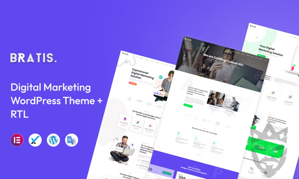 Bratis - Digital Marketing WordPress Theme