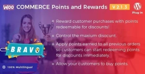 Bravo WooCommerce Points and Rewards