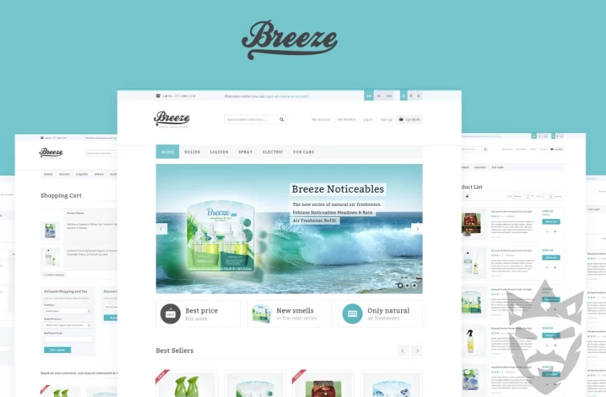 Breeze — Responsive WooCommerce Theme