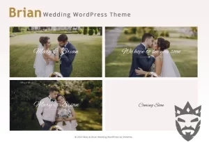 Brian - Wedding WordPress Theme