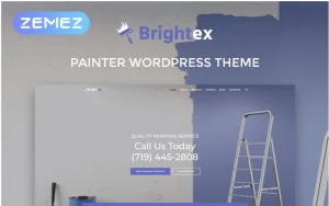 Brightex - Painting Services Multipurpose Classic WordPress Elementor Theme