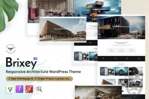 Brixey – Responsive Architecture WordPress Theme