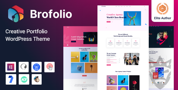 Brofolio – Creative Portfolio WordPress Theme