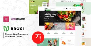 Broxi – Organic  Food WooCommerce WordPress Theme