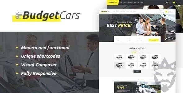 Budget Cars | Used Car Dealer & Rental WordPress Theme + Store