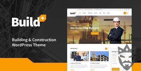 BuildPlus - Engineering Construction Building WordPress Theme