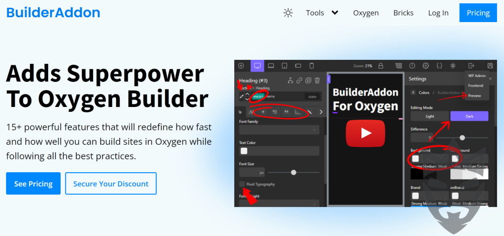 BuilderAddon for Oxygen