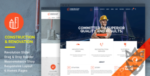 Buildora - Construction WordPress Theme