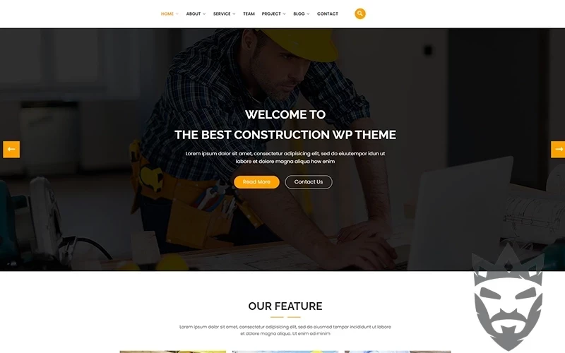 Builds - Build Construction WordPress Theme