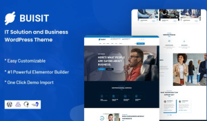 Buisit – IT Solution and Business WordPress Theme