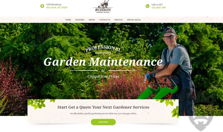 Buisson - Gardening WordPress Theme