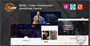 Bulter - Clean Construction WordPress Theme